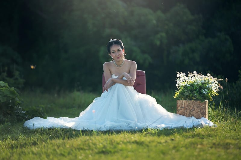 Elegance in Simplicity Wedding Dress